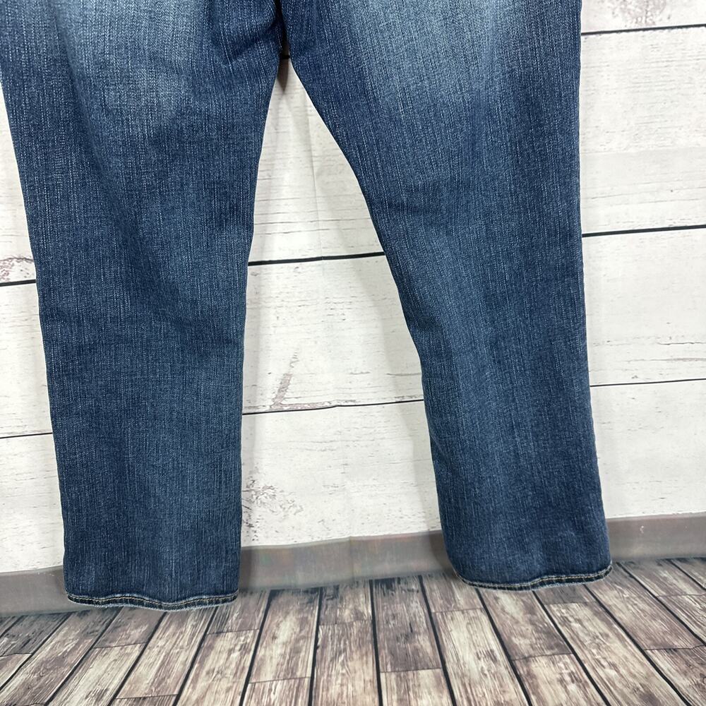 Daytrip Jeans Womens 25 Blue Lynx skinny Cropped Distressed Cowgirl‎ Western - Picture 7 of 16